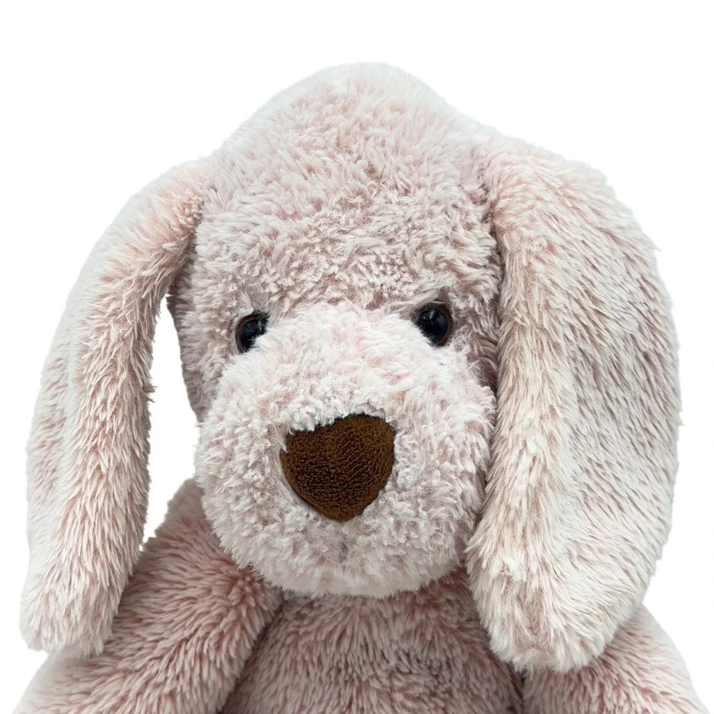 Animal Adventure‎ Pink Puppy Dog Plush Stuffed Animal Floppy Ears 12 inch Seated